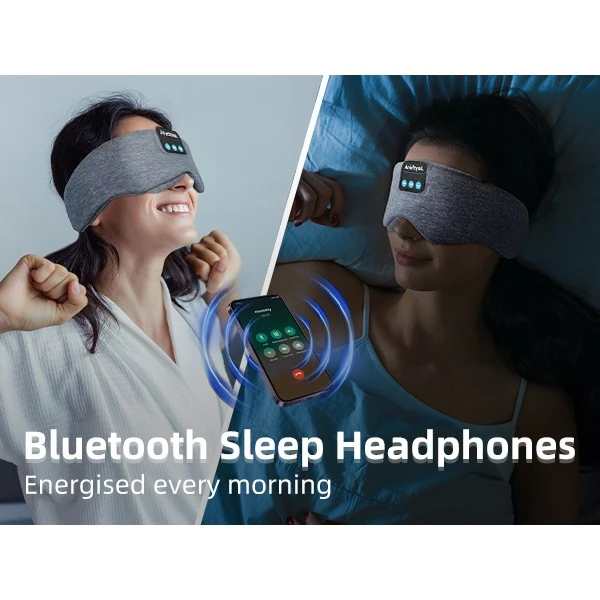 Bluetooth Grey Mini Mini Sleep Mask Mask